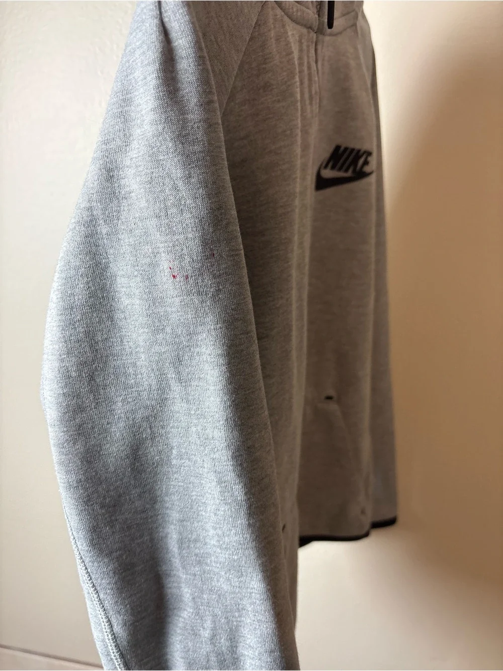Nike Tech Gray Hoodie Boys youth M